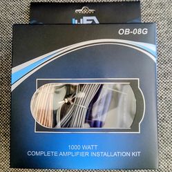 Elite Audio 8 Gauge Amp Kit Brand New In The Box