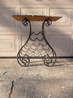 Small iron table
