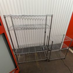 Stainless Shelving  2pc Set