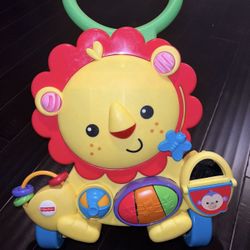 Fisher Price Musical Lion Walker Toy