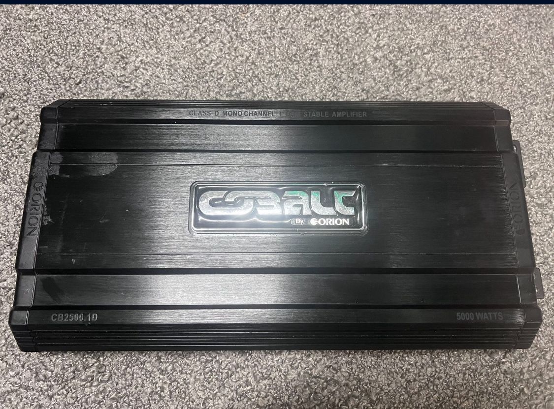 Orion CB Car Amplifier. 2500.1D. 5,000 Watts, Class D