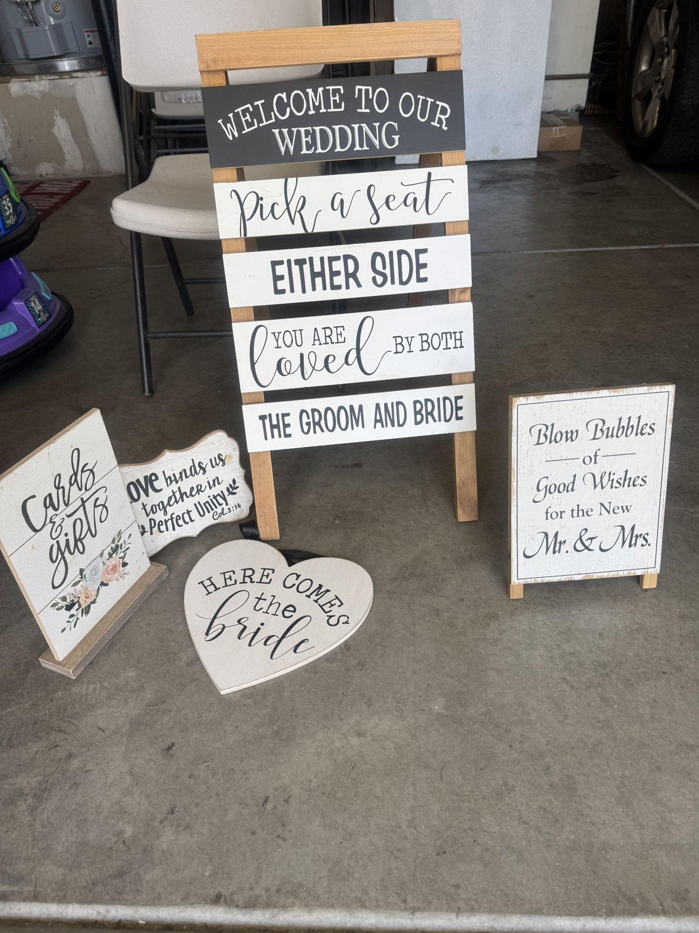 Wedding Signs