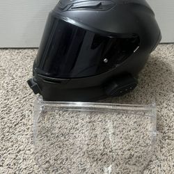AGV K6 Black Motorcycle Helmet For Sale 