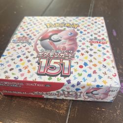 Pokmon 151 Japanese Booster Box. Sealed. for Sale in Fresno, CA - OfferUp Pokmon 151 Japanese Booster Box. Sealed. for Sale in Fresno, CA - OfferUp