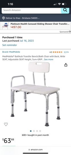 Shower Bench Adult Senior 