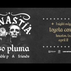 Par de entradas para Peso Pluma con Tito Doble P  Pair of tickets to Peso Pluma with Tito Doble P