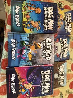 Dog man, Cat kid Books 