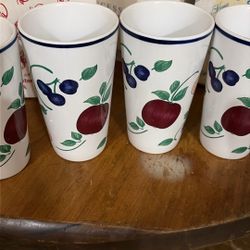 Princess House Tall Coffee Mug Set.
