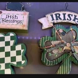 St Patty’s Decor Lot Brand New 