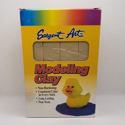 Sargent Art 22-4000 1lb Solid Modeling Clay 