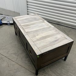 Crate And Barrel Media Console Or Coffee Table 
