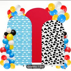 Arch Backdrop Cover Set Toy Story Theme 