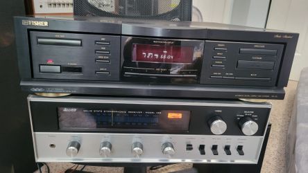 Retro Audio Combo: 1970s Allied Stereo Receiver & Fisher CD Changer