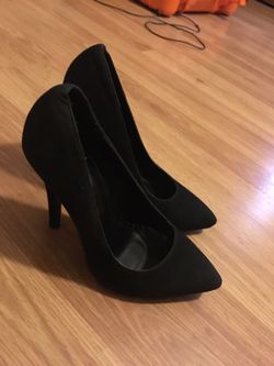 Black heels