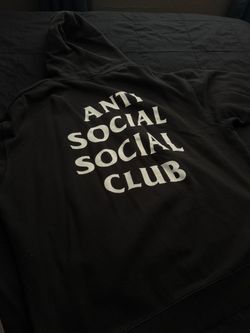 Men’s anti social club hoodie