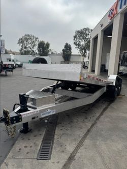 Nordtek Tilt Trailer Aluminum 7x22-2 14K GVWR