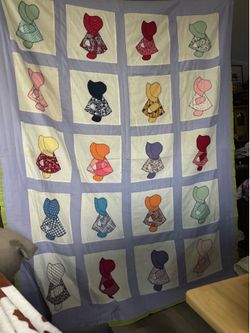 Sunbonnet Sue Quilt (Queen)