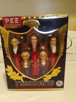 PEZ Presidents of the United States Education Series 1 Set