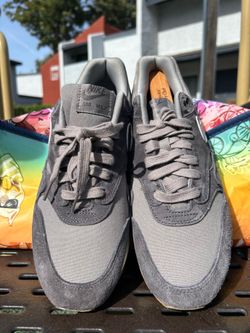 New Nike Air Max 1 Gray Suede Sneakers size 9