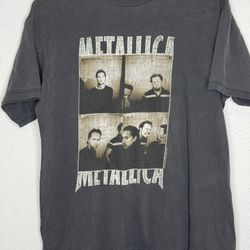 Vintage  90s Metallica Tour Shirt Men’s Size Large