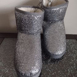 Mudd Sparkle Ankle Boots 