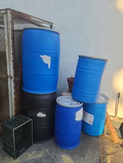 Empty drums