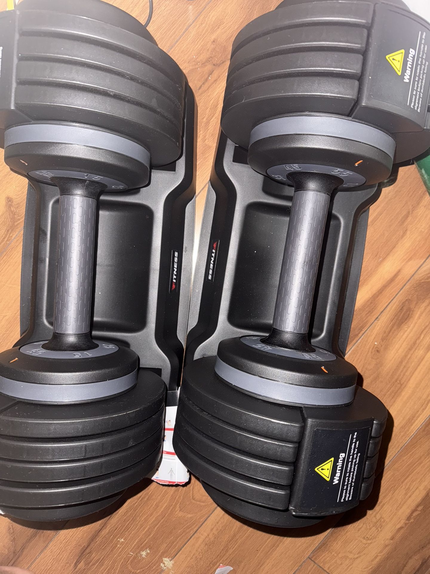 Adjustable Dumbbells (15-55 Lbs.)