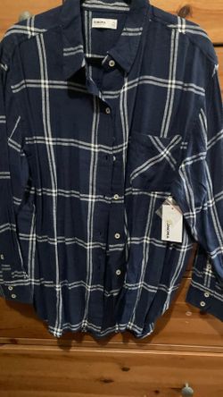 Navy Blue Women’s Blouse Size LP