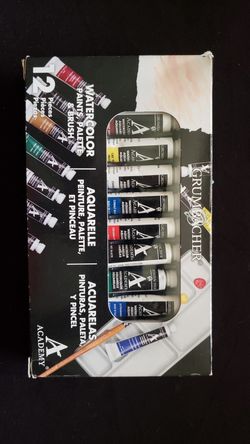 GrumBacher Academy WaterColor Paint Set