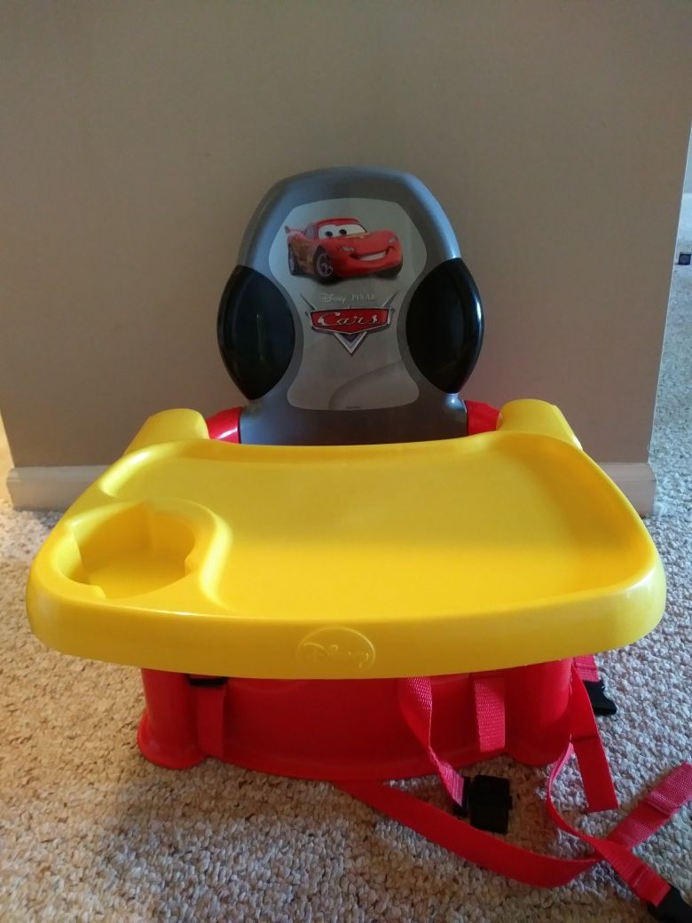 Disney Cars Portable Booster Seat/ High Chair