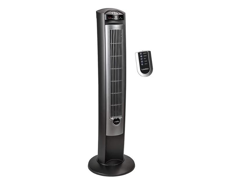 Lasko Oscillating 42” Tower Fan With Remote