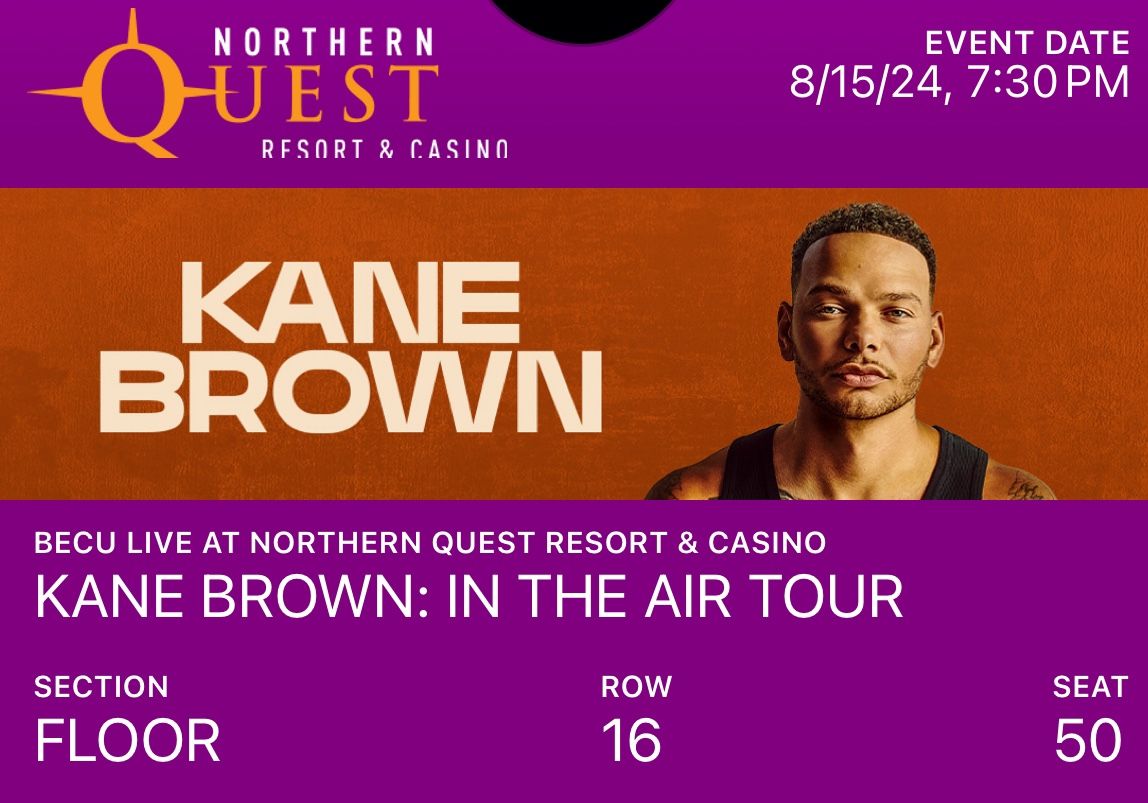 Kane Brown - 1 Ticket
