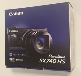 Brand New Canon PowerShot SX740 HS Digital Camera (Silver)