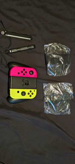 Pink and Yellow Joycons for Nintendo Switch