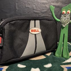 Bell Zippered 2 Pocket Bike Bag for Front Handlebar. 