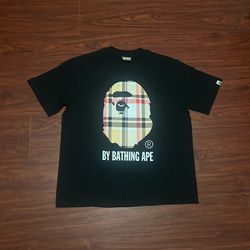 Black Burrberry Bape Tee