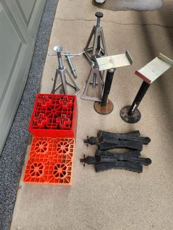 Rv equipment blocks stands x chocks