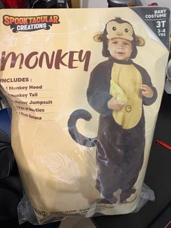 Toddler monkey costume