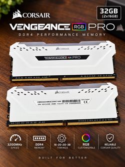 Corsair Vengeance RGB Pro 32GB DDR4 RAM Kit