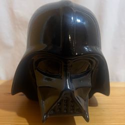 Star Wars Ceramic Coin Bank Darth Vader w/Stopper Used Good Condition $20 Meet Up In Irving @dfwgoods