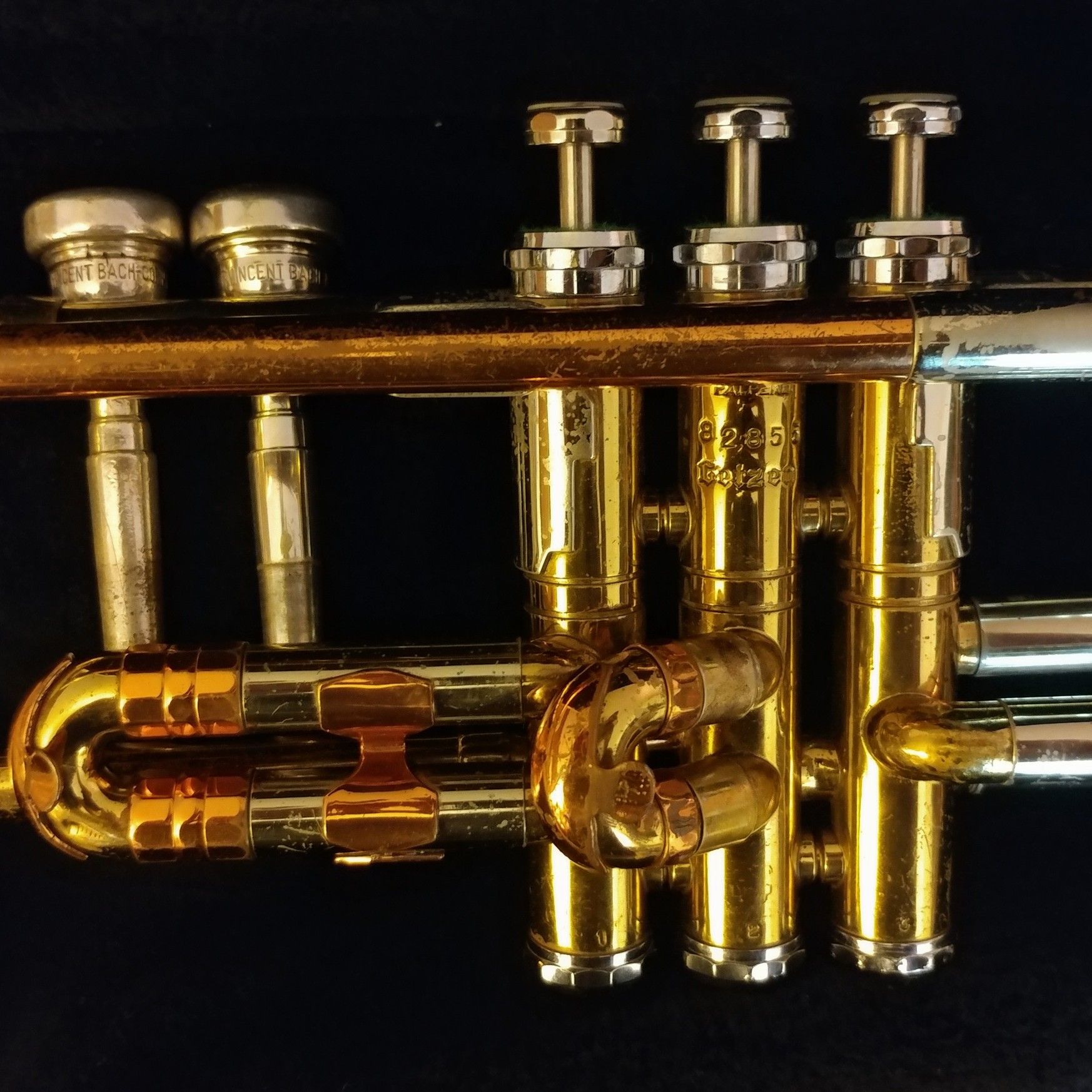 Beautiful 1950s GETZEN SUPER DELUXE Trumpet * GREAT All Original