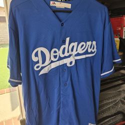LA DODGERS Kershaw jersey Majestic XL Baseball