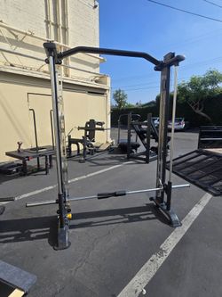 Ete smith machine exercise fitness gym equipment plate loaded weight machine