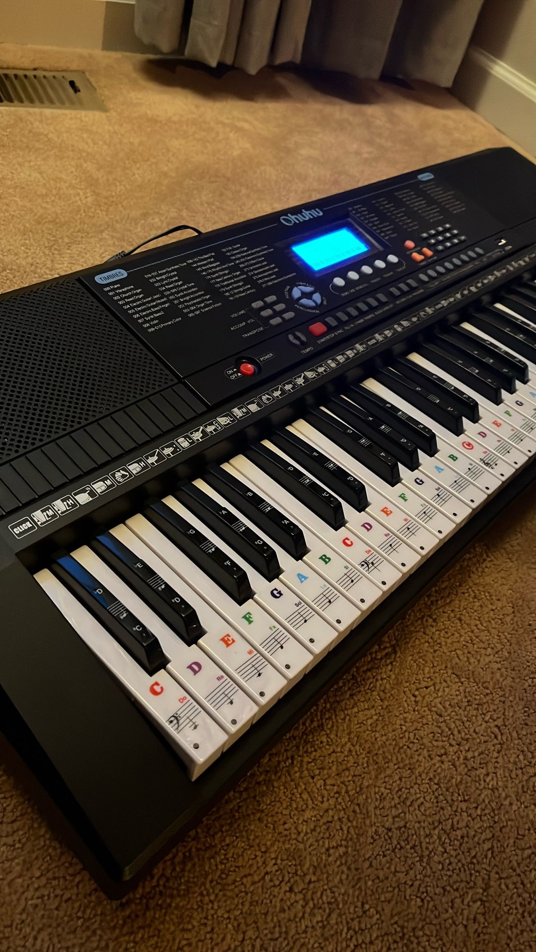 Electric Keyboard Ohuhu