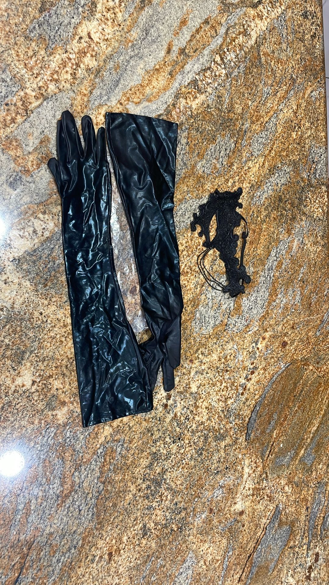 Black Masquerade Ball Costume