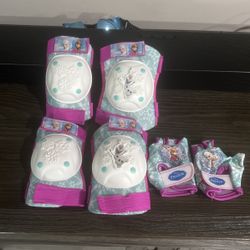 Kids Frozen Elbow And Knee Pads 