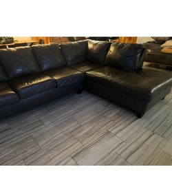 $300 Leather Sectional