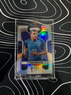 2018 Mbappe World Cup silver rookie card