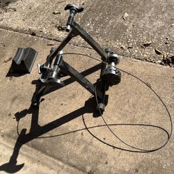 Jet Black Bike Trainer