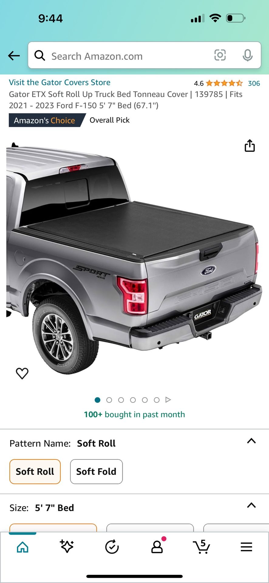 Used F150 Tonneau Cover